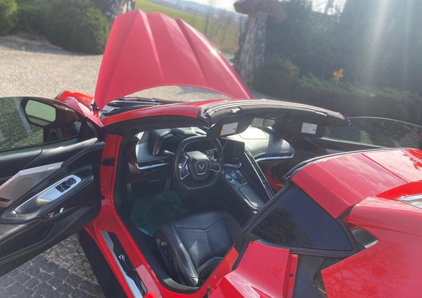 Chevrolet Corvette cena 459555 przebieg: 21337, rok produkcji 2020 z Reda małe 497